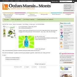 Le coin des enfants - Coin des curieux - Déchets, Tri, Collectes - Préserver l'environnement - Communauté de communes Océans-Marais de Monts