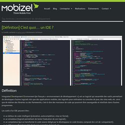 Mobizel, conception et développement d'applications mobiles et sites web à Rennes