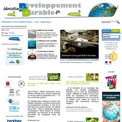 Site de l'Education à l'environnement pour un développement durable à destination du monde éducatif
