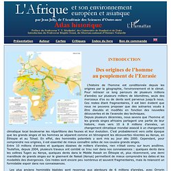 Atlas africain : L'afrique et son environnement européen et asiatique, de Jean Jolly. De la préhistoire au XXIè siècle.