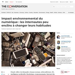 Impact environnemental du numérique : les internautes peu enclins à changer leurs habitudes