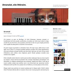 amanalat, un blog littéraire