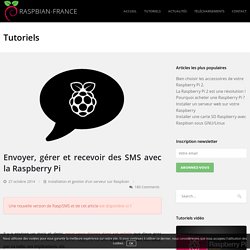 Envoyer, gérer et recevoir des SMS avec votre Raspberry Pi