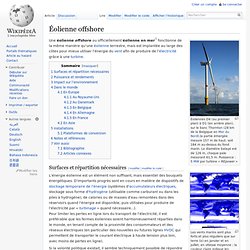 Éolienne offshore