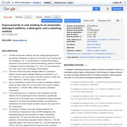 Patent EP0130064B1 - Improvements in and relating to an enzymatic detergent additive, a detergent ... - Google Patents