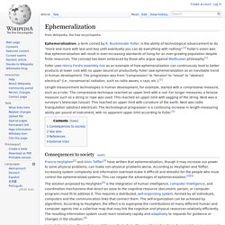 Ephemeralization - Wikipedia, the free encyclopedia - Waterfox