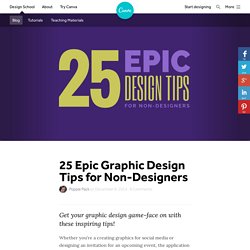 25 Epic Design Tips for Non-Designers