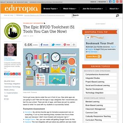 The Epic BYOD Toolchest (51 Tools You Can Use Now)