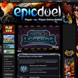 EpicDuel - Free PvP MMORPG