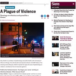 Epidemiology of violence: Public health approaches can stop shootings.