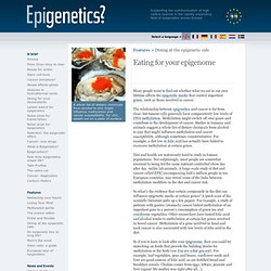 Epigenetics? - Eating for your epigenome - Epigenome NOE