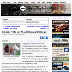 Episode-1396- All About Keeping Chickens