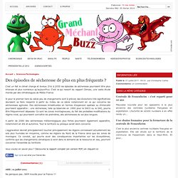 Des épisodes de sécheresse de plus en plus fréquents ? - Grand Méchant Buzz