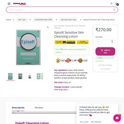 Episoft Cleansing Lotion for Sensitive Skin