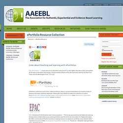 ePortfolio Resource Collection - AAEEBL