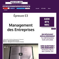 Épreuve E3 - aide-bts-nrc.overblog.com