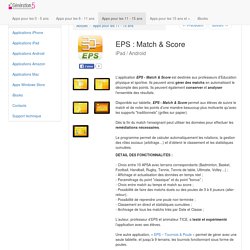 CP4 - EPS match et score