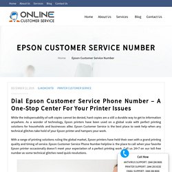 Epson Customer Service