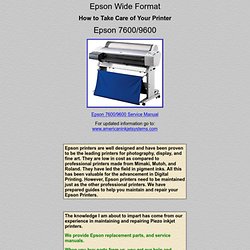 Epson Wide Format Special Package