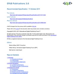 EPUB Publications 3.0