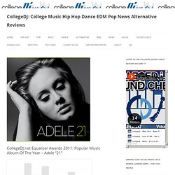 Equalizer Awards 2011: Popular Music Album Of The Year - Adele "21" LP