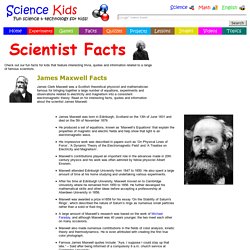 James Maxwell Facts, Quotes, Equations, Scientist, Magnetic Fields, Electricity