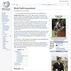 Mark Todd (equestrian)