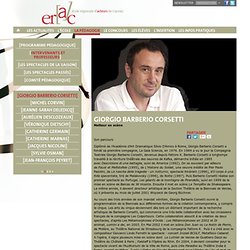 Giorgio Barberio Corsetti - ERAC
