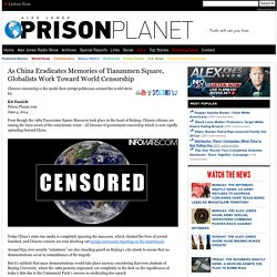 Globalists Work Toward World Censorship