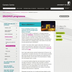 ERASMUS programme