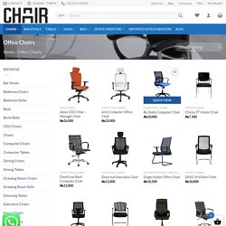 Buy best office chairs online in Karachi - Imported furniture