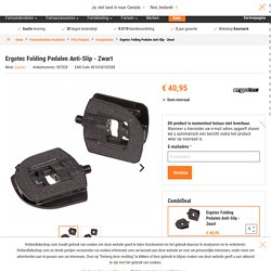 Ergotec Folding Pedalen Anti-Slip - Zwart kopen bij HBS