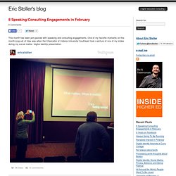 Eric Stoller&#039;s Blog