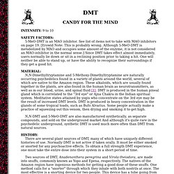 Synthesizing DMT