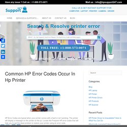 Easy Ways To Troubleshoot HP Printer Errors