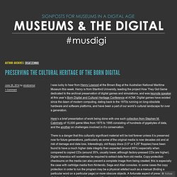 Museums and the Digital