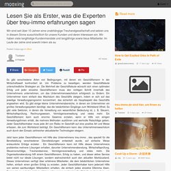 Lesen Sie als Erster, was die Experten über treu-immo erfahrungen sagen