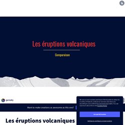 Les éruptions volcaniques by virginie.boulen on Genially