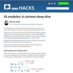 ES modules: A cartoon deep-dive - Mozilla Hacks - the Web developer blog