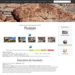 Site d'escalade Russan - info, topo, localisation...
