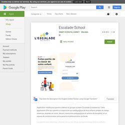 Escalade School - Apps on Google Play