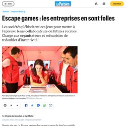 Escape games : les entreprises en sont folles