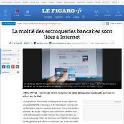 France : La moitié des escroqueries bancaires sont liées à Internet