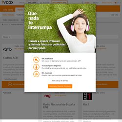 IVOOX: radios españolas online