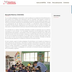 Escuela Nueva, Colombia – MAPEAL