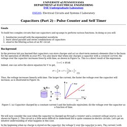 ESE205 - Lab 8 : Capacitors (part 2)