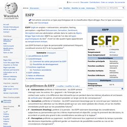 ESFP (interprète)