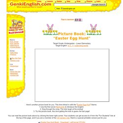 ESL Picture Book Easter