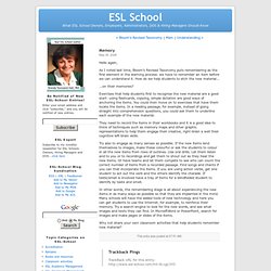 ESL School: Memory