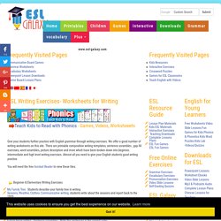 ESL Teaching Materials for Writing